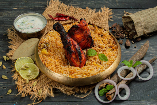 Tandoori Chicken Biryani