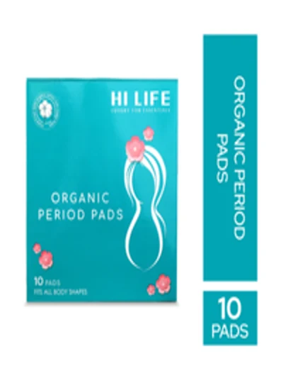 Hi Life Organic Period Pads 1x8