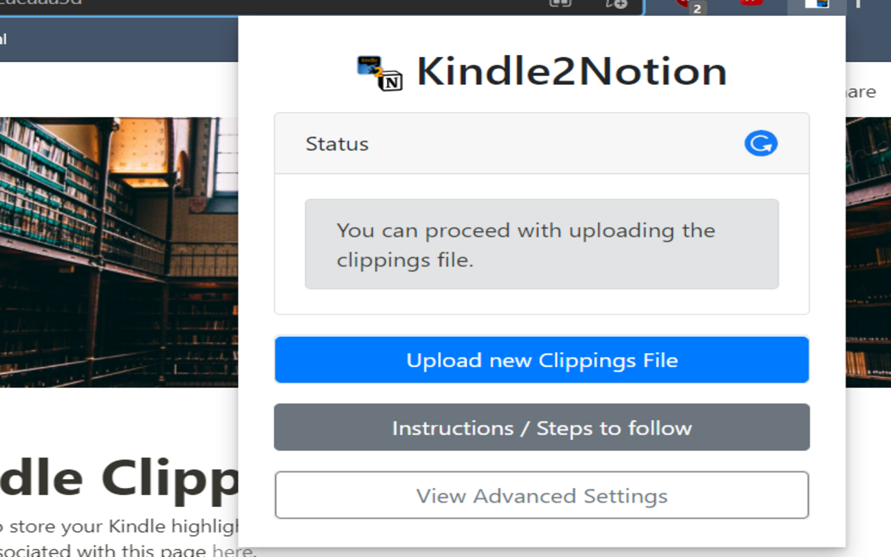 Export Kindle Highlights to Notion Preview image 1