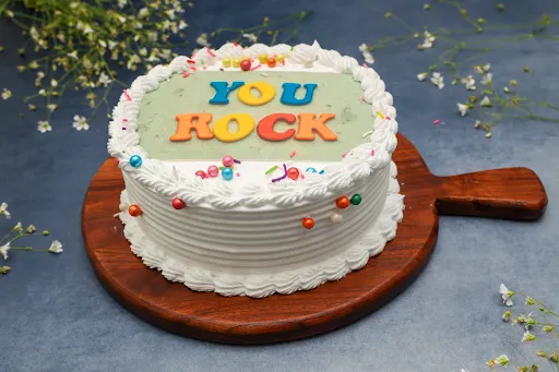 You Rock Vanilla Cake