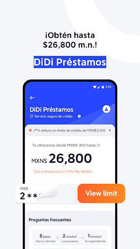 Screenshot DiDi Finanzas: Rápido y seguro