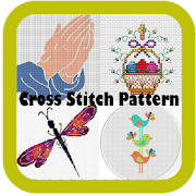 Cross Stitch Pattern  Icon