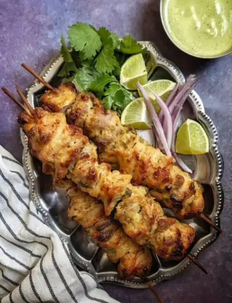 Boneless Chicken Reshmi Kabab