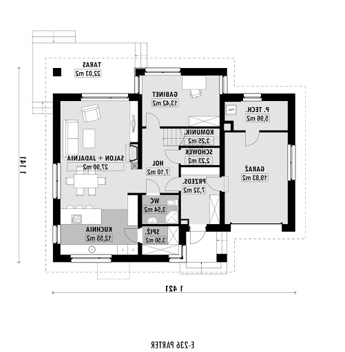 E-236 - Rzut parteru