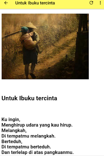 Puisi Untuk Ibu Tercinta