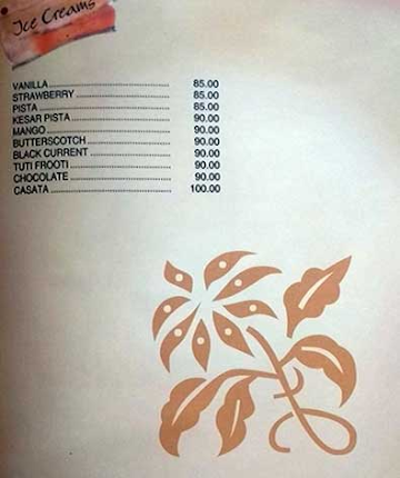 Hotel Abhishek Veg menu 