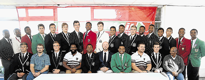 Players selected for the Border U18 Craven Week Academy side at Old Selbornians on Sunday.