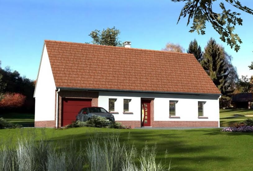  Vente Terrain + Maison - Terrain : 884m² - Maison : 75m² à Foucarmont (76340) 