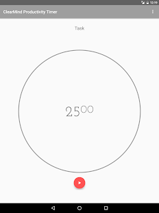   ClearMind Productivity Timer- screenshot thumbnail   
