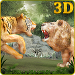 Cover Image of Download Wild Big Cats Fighting Challenge 2: Lion vs Tigers 1.0.4 APK