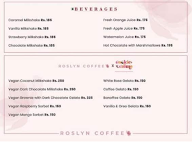 Roslyn Coffee menu 5