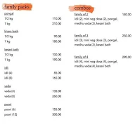 The Tiffin Tales menu 1