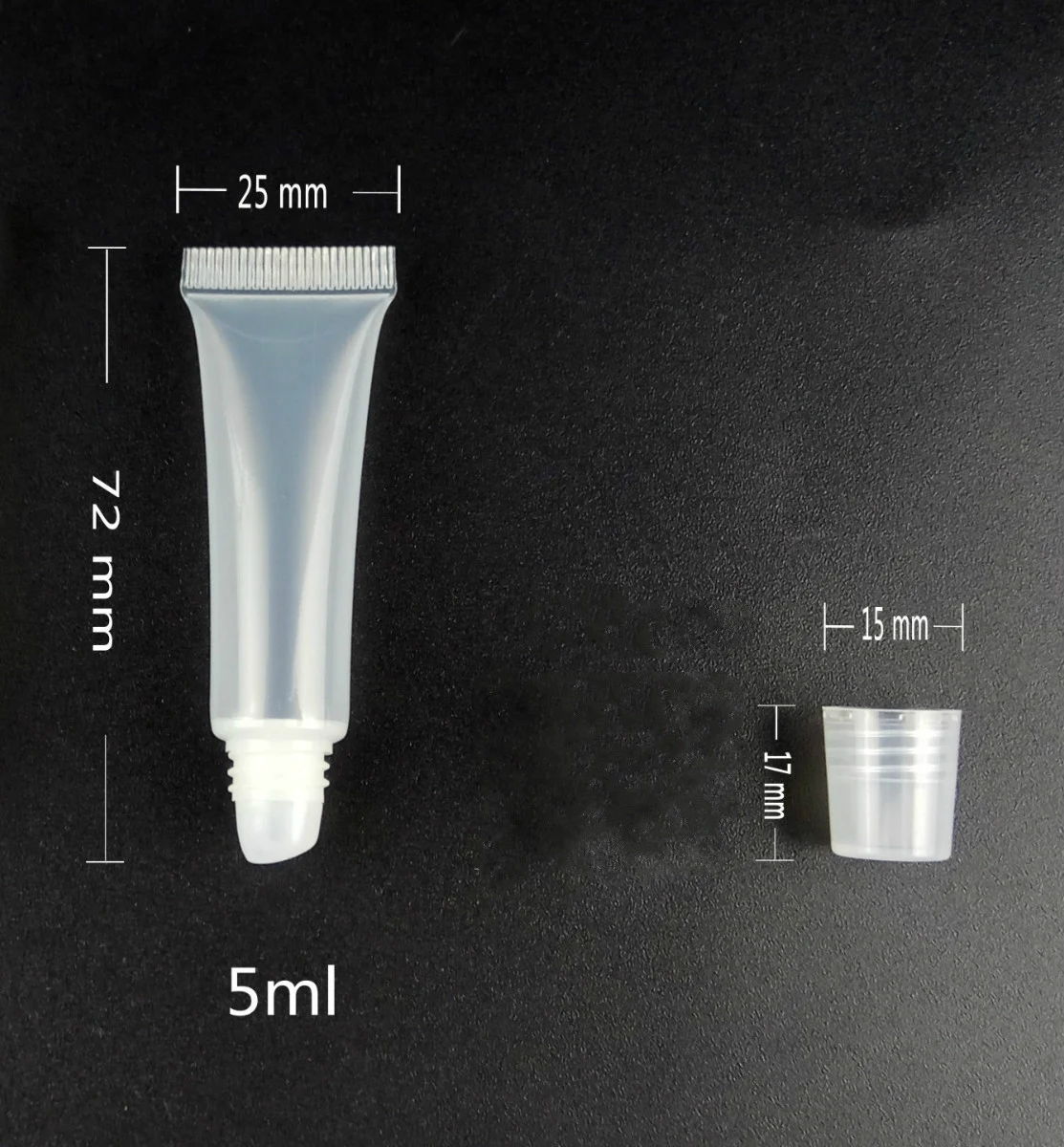 Title 4, Prazne Kozmetičke Kutije za Sjaj za Usne 5ml Pr...