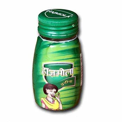 Dabur Hajmola Pudina Bottle 120 Pcs