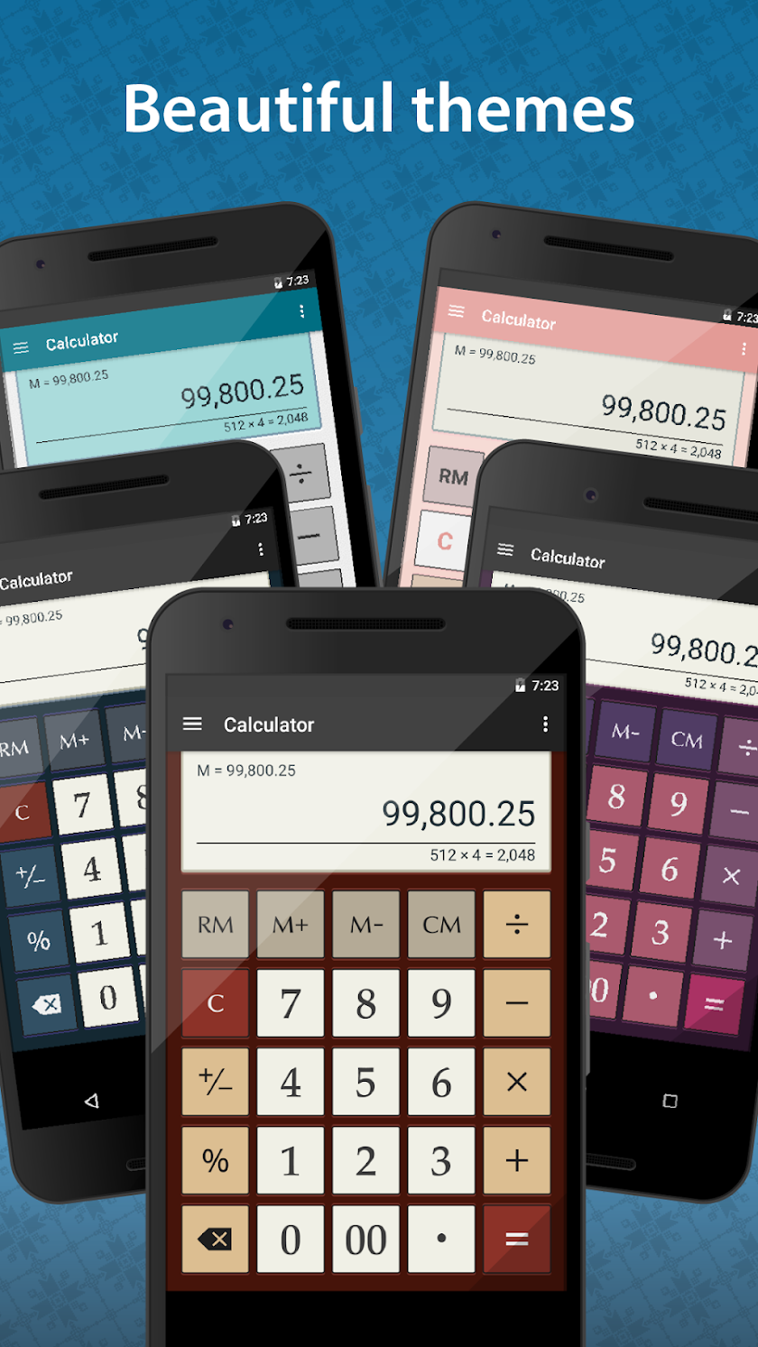Calculator, Arithmetic Percent Screen 2