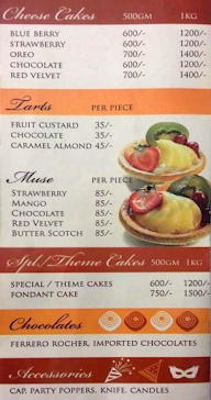 FNP Cakes By Ferns N Petals menu 1