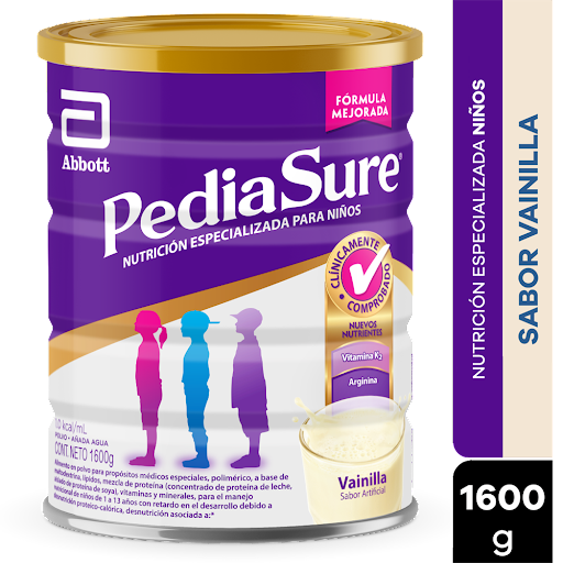 Pediasure Niños Sabor Vainilla X1600 Gr