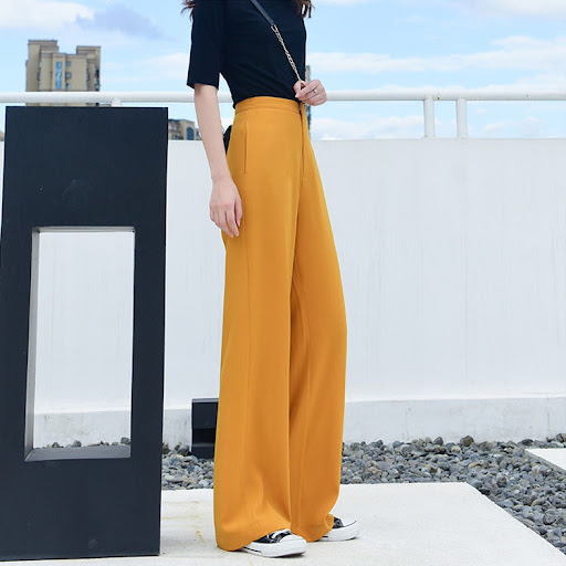 Title 3, Retro Temperament Casual Pants, offering a loos...