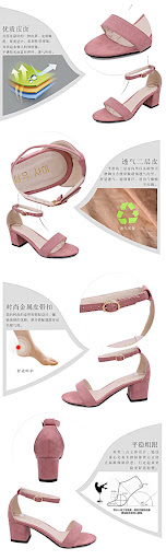 Title 9, Sexy one-word buckle female Roman sandals. Elev...