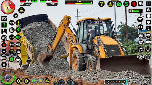 Screenshot JCB Backhoe Loader Driving