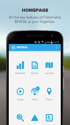 Fleetmatics REVEAL Manager App