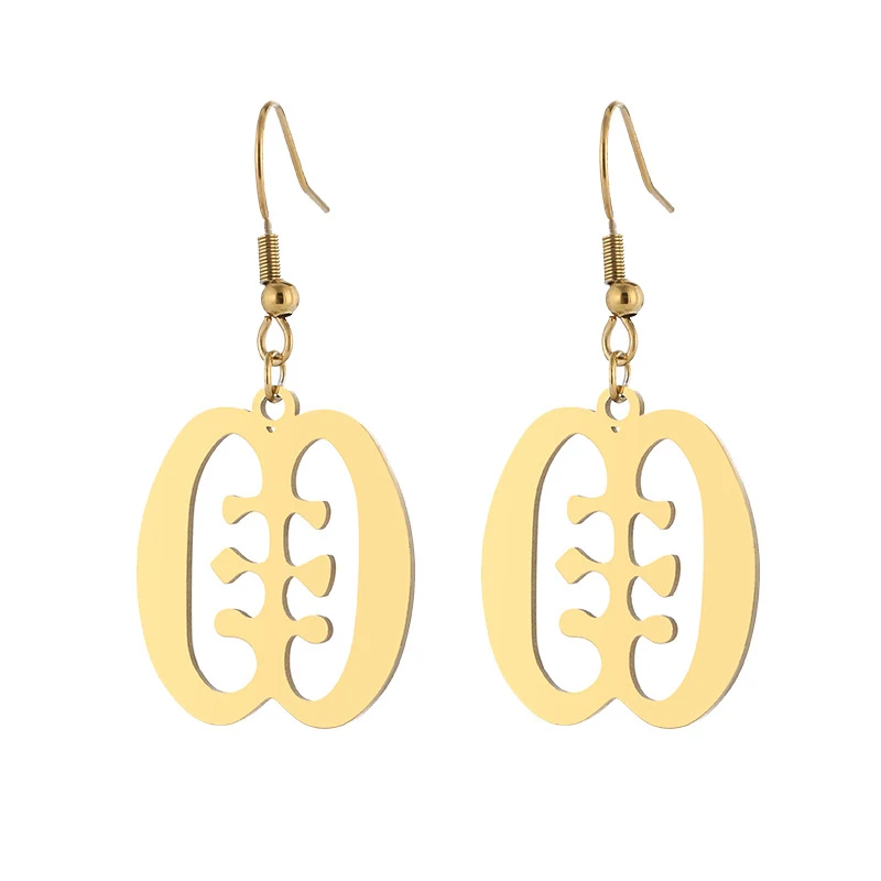 Boucles d'oreilles pendantes africaines, mode européenne et américaine, ajourées, un accessoire tendance pour un style unique et sophistiqué.