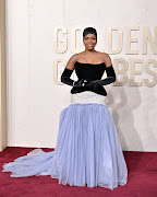 Fantasia Barrino attends the 81st Annual Golden Globe Awards 