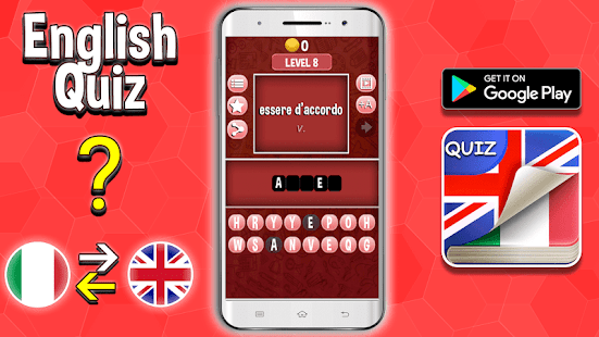 English Quiz : translate Italian to English(圖2)-速報App