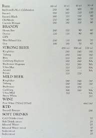 Kads Wines & Restaurant menu 2