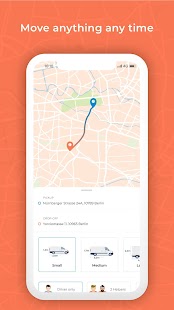 MovingaNow - Transporter und Helfer buchen Screenshot