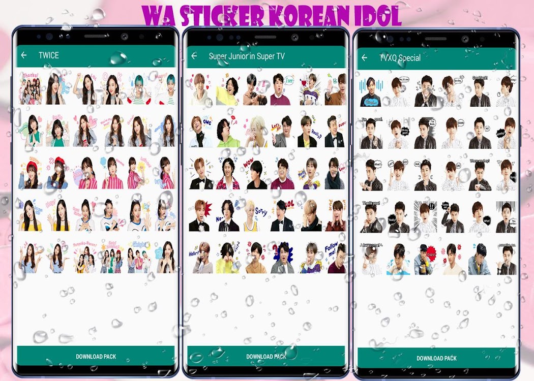 Wa Sticker Korean Idol Wastickerapps For Whatsapp Android Apps