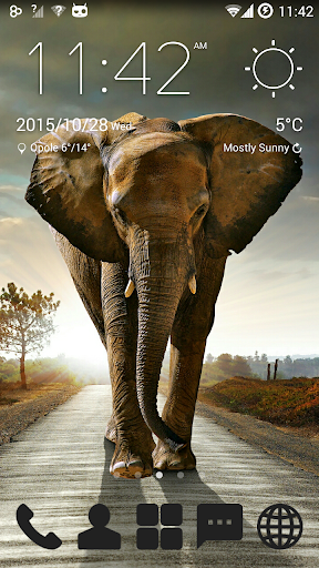 Elephant Theme for GO Launcher