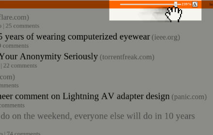 Adjust HackerNews Font Size Preview image 0