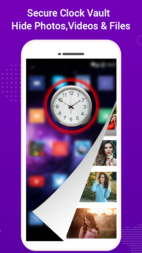 Secret Clock Vault-Hide Photos, Videos  Files