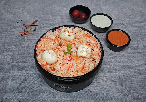 Shahi Egg Bucket Biryani