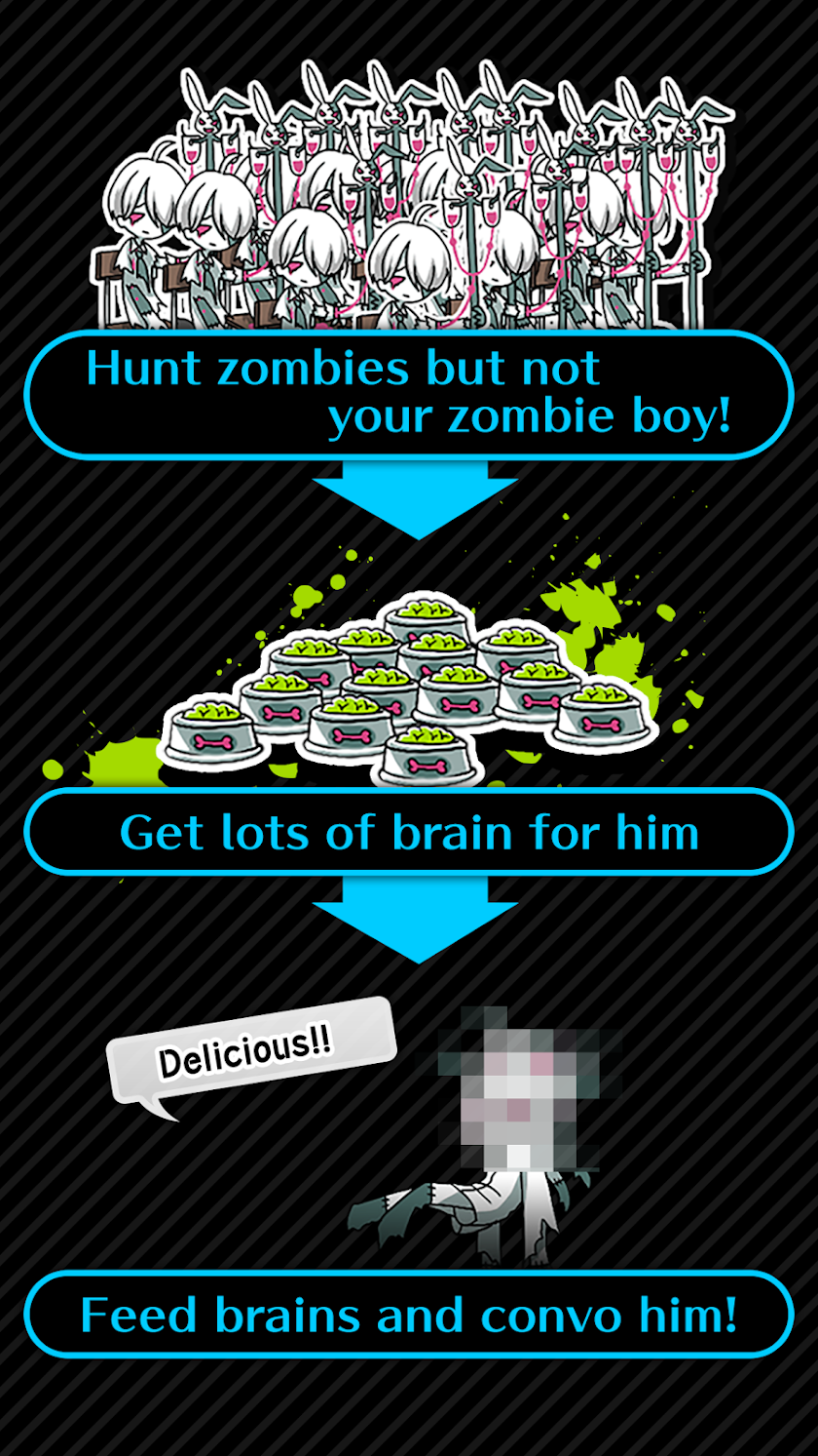 ZombieBoy-Zombie growing game Screen 2