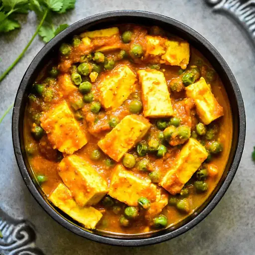 Matar Paneer.