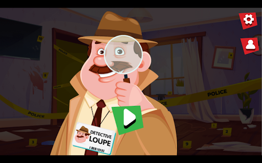 Detective Loupe Puzzle Game - Uncover Clues and Solve Mysteries!