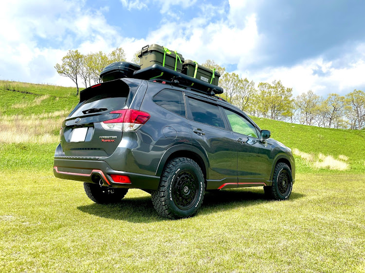 フォレスターのフォレスター XｰBREAK・EZUP・BlackRhino Wheels・BF Goodrich ALL-Terrain T/A KO2に関するカスタム事例の投稿画像2枚目