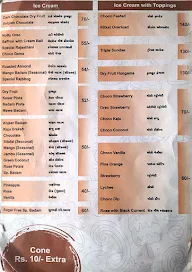 Shree Satyavijay Patel Ice Cream menu 1