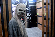 One of several zombies spotted at Comic Con Africa 2019.