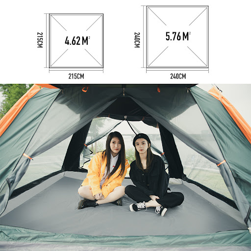 Title 3, Fully Automatic Speed Beach Camping Tent Rain P...