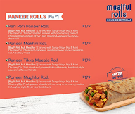 Mealful Rolls - India's Biggest Rolls menu 1