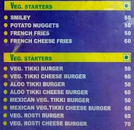 Burger Hut menu 1