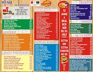 Burger Point menu 1