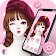 Pink Sweet Girl Love Theme icon