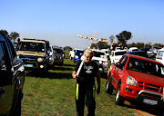 Farmers marching on the R59 South, Johannesburg. 