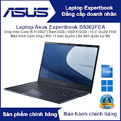 Laptop Asus Expertbook B5 Flip Oled B5302 (Intel Core I5 - 1135G7 | Ram 8Gb | Ssd 512Gb | 13.3 Inch Full Hd Oled | Màn Hình Cảm Ứng | Win 11 Bản Quyền) B5302Fea - Laptop Độ Bền Quân Sự Mỹ - Hàng Chính Hãng