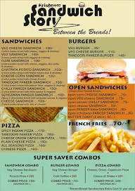Sandwich Story By Krishnum menu 1
