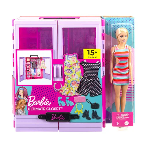 Đồ Chơi Tủ Thời Trang Đẳng Cấp Của Barbie BARBIE HJL66 -MYKINGDOM